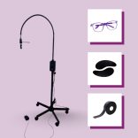 OrgaMo Chance - UV LED lamp (Professional safety glasses + Silicone eye pad + Black UV protective foam patch + UV Webinar)