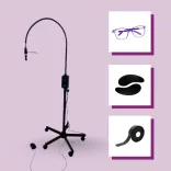 OrgaMo Chance - UV LED lamp (Professional safety glasses + Silicone eye pad + Black UV protective foam patch + UV Webinar)