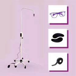   OrgaMo Chance - UV LED lamp (Professional safety glasses + Silicone eye pad + Black UV protective foam patch + UV Webinar)