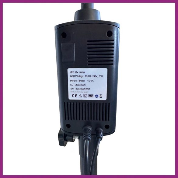 OrgaMo Chance - UV LED lamp (Professional safety glasses + Silicone eye pad + Black UV protective foam patch + UV Webinar)