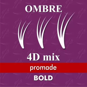 Promade 4D Mix BOLD Ombre Red
