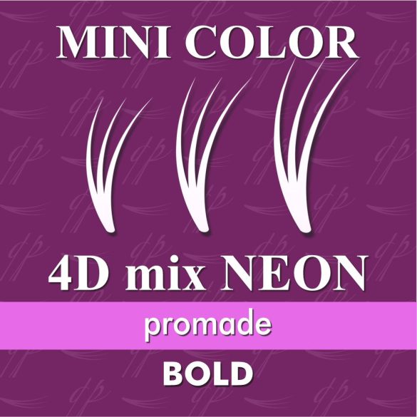 Promade 4D Mix BOLD Mini Color - Dark Pink Neon 