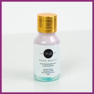 Tweezer cleaning liquid