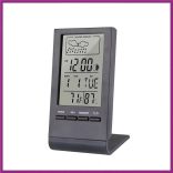 DIGITAL HEAT AND HUMIDITY METER WITH CLOCK