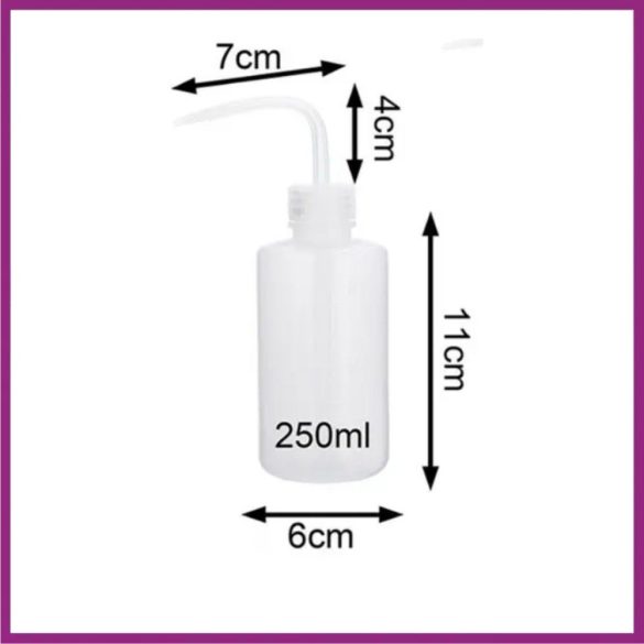 Eyelash Rinse Bottle with Pipette 250 ml