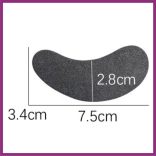 Gel eye pad - lint-free Purple