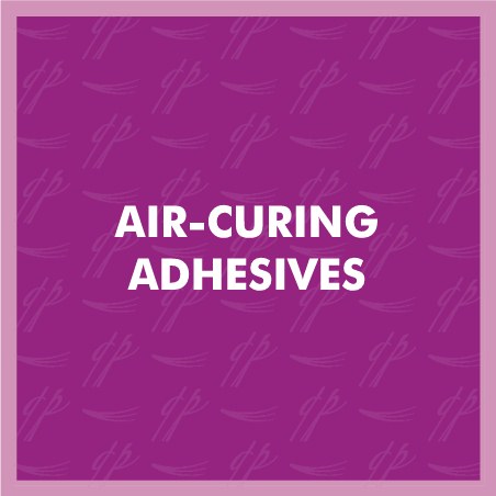 Air-curing adhesives